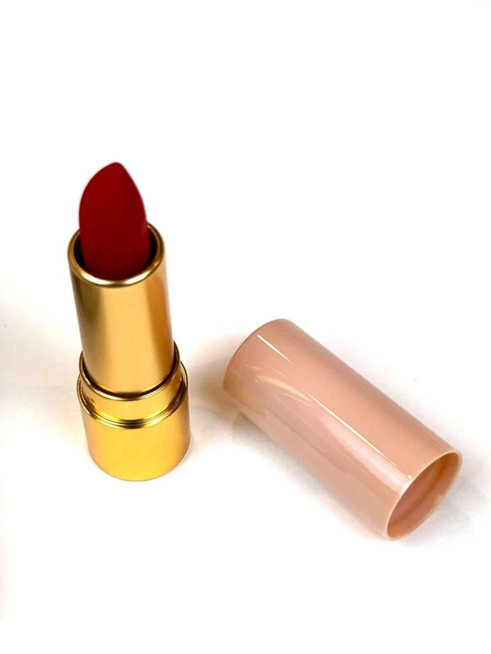 Gucci Velvet Matte Lipstick #25 Goldie Red (The Gucci Red Matte) Travel size New